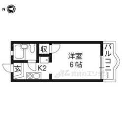 奥田ハイツの物件間取画像